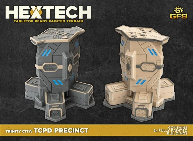 Trinity City TCPD Precinct (Battletech Compatible Terrain)