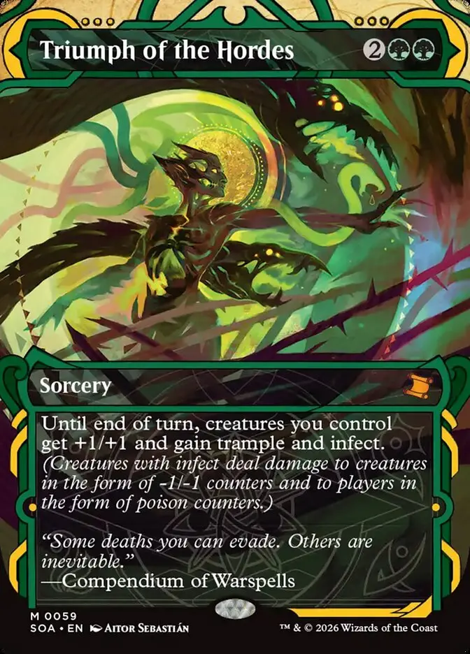 Triumph of the Hordes Secrets of Strixhaven Mystical Archive #059