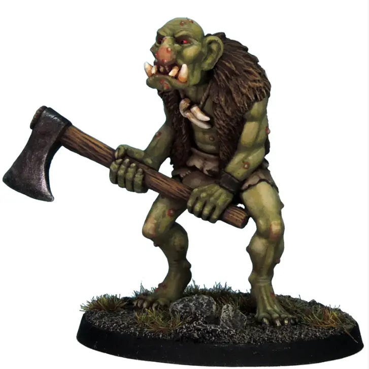 Troll with Axe - Crooked Dice