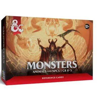 Trove 6 (Monster Cards CR 0-5) Animals & NPCs
