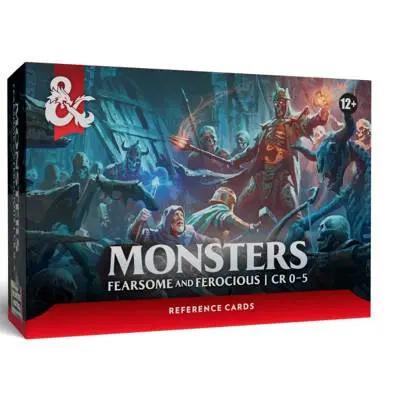 Trove 8 (Monster Cards CR 0-5) Fearsome & Ferocious