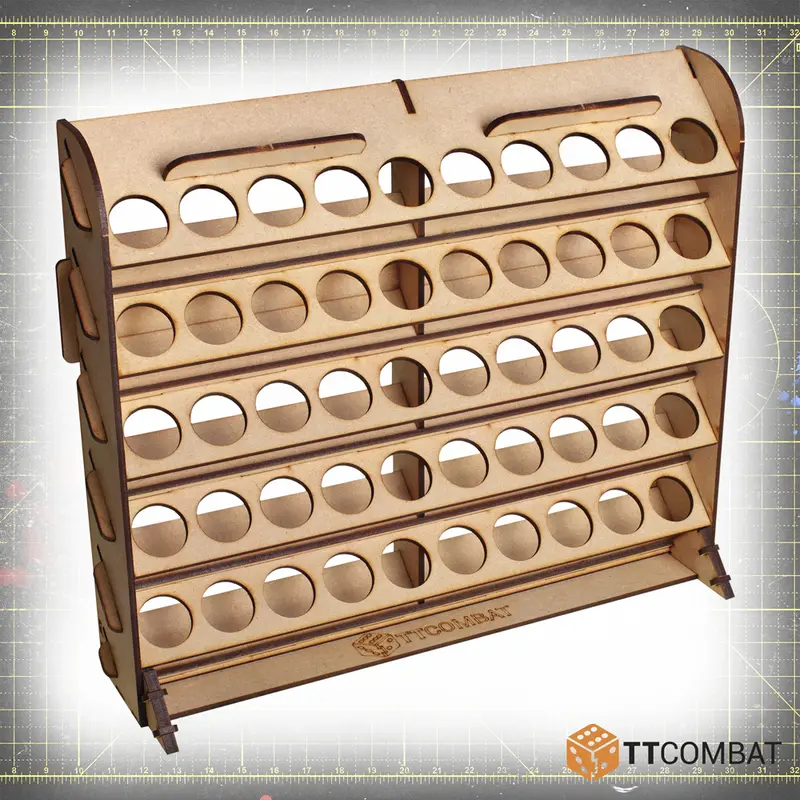 TT Combat 50 Bottle Paint Rack