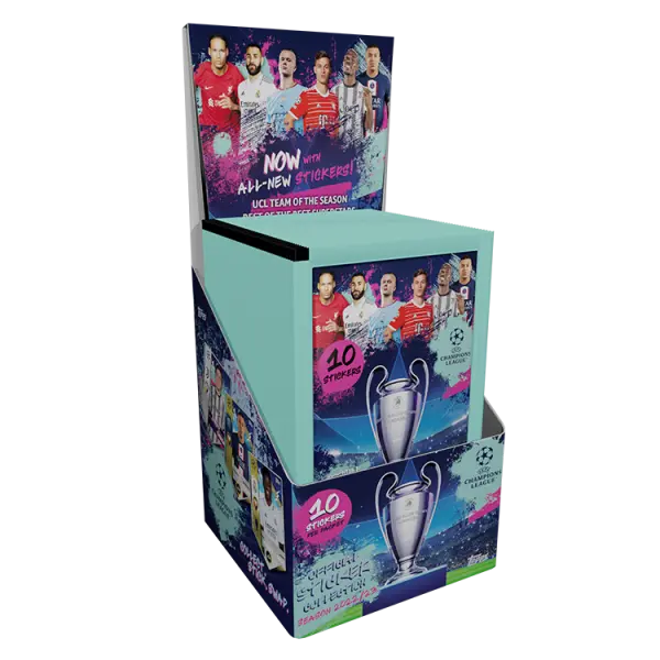 UCL 2022/23 Sticker Packets Box