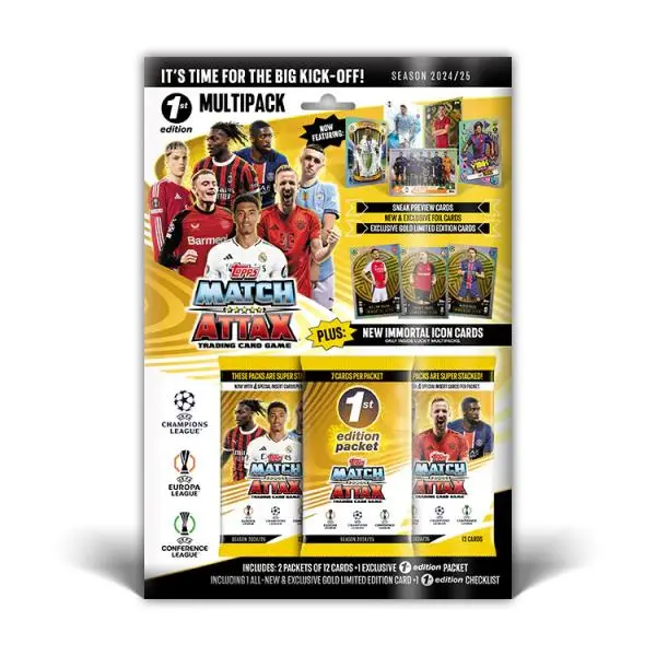 UCL Match Attax 2024/25 1st Edition Multipack