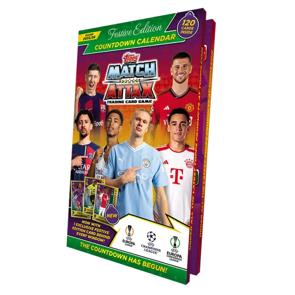 UCL Match Attax 23/24 Countdown Calendar