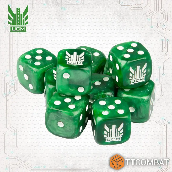 UCM Dice – Green