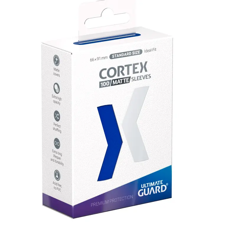 Ultimate Guard Blue Cortex Sleeves Standard Size (100)