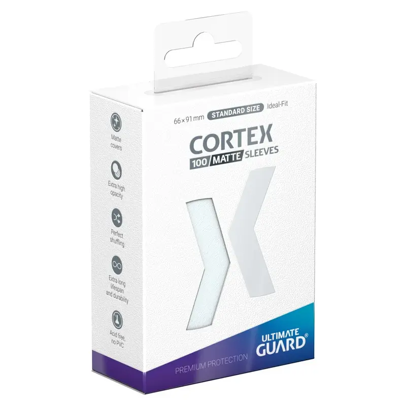 Ultimate Guard Clear Matt Cortex Sleeves Standard Size (100)