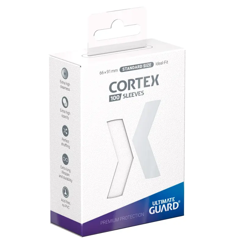 Ultimate Guard White Cortex Sleeves Standard Size (100)