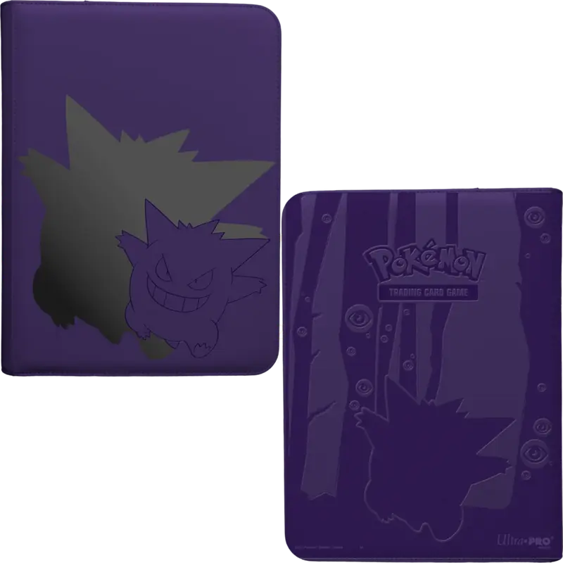 Ultra Pro Pokemon Elite Series Gengar 9-Pocket Zip Pro Binder