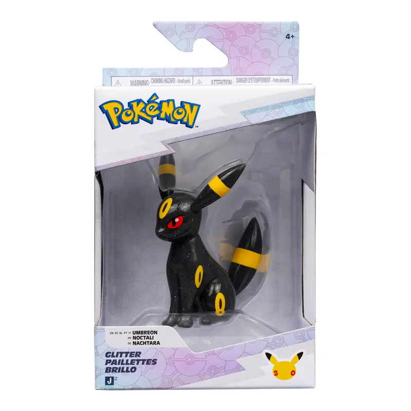 Umbreon- 30th Anniversary Pokémon Glitter 3" Battle Figure