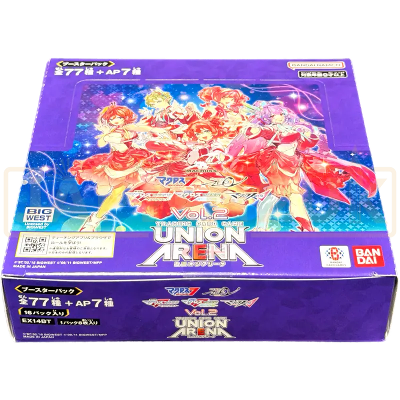 Union Arena Macross Vol. 2 EX14BT Japanese Booster Box