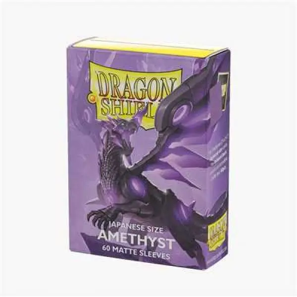 UNIT Dragon Shield Amethyst Matte Sleeves Japanese Size (60)