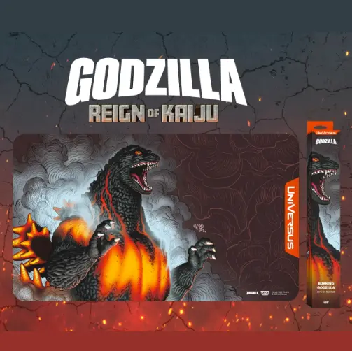 UniVersus Burning Godzilla Playmat - Godzilla Reign of Kaiju