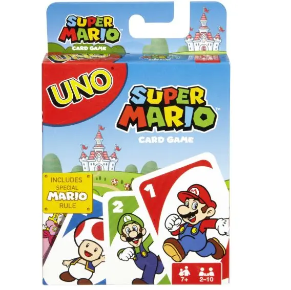 UNO Super Mario Bros Card Game