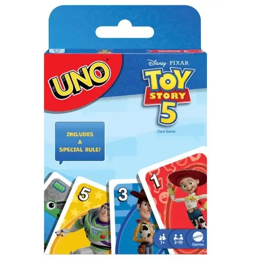 UNO Toy Story 5 Card Game