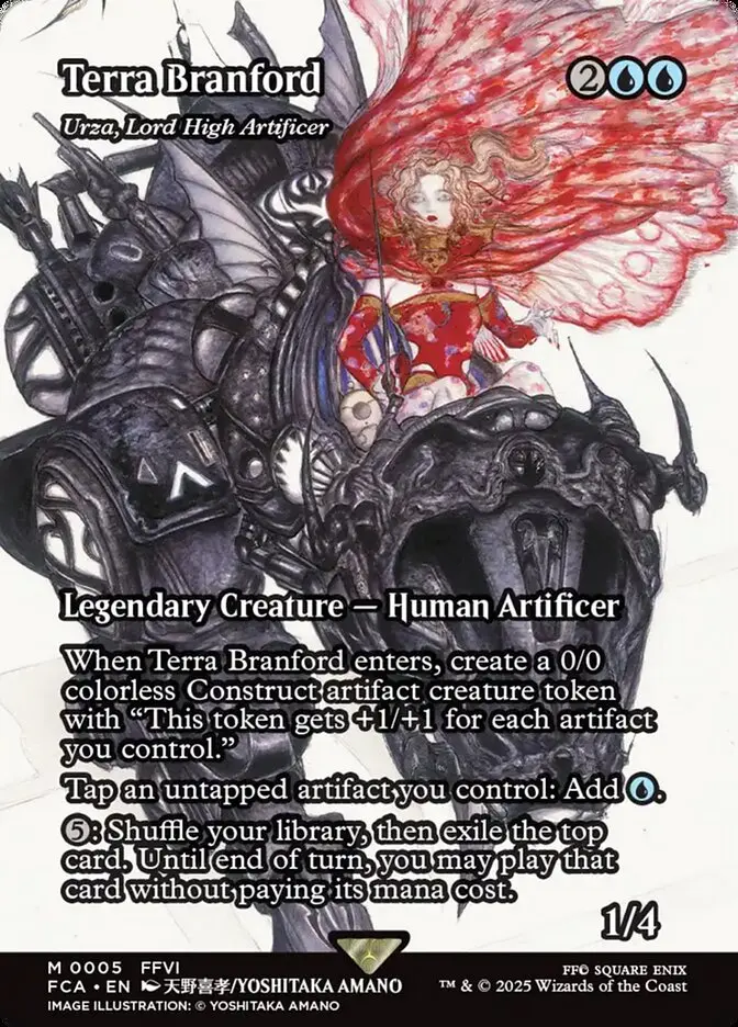 Urza, Lord High Artificer Final Fantasy Through The Ages #005