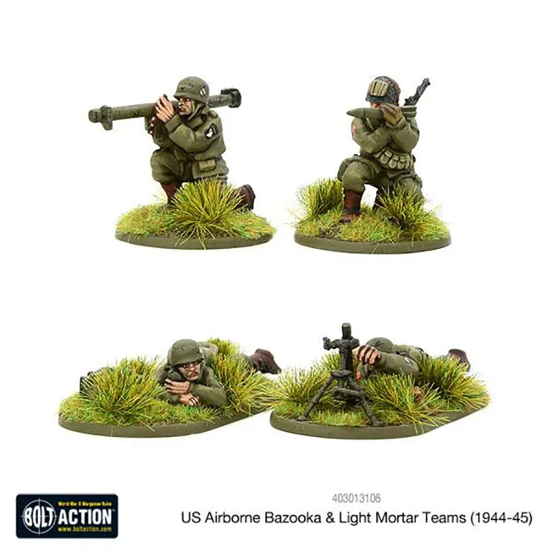 US Airborne Bazooka & Light Mortar Teams