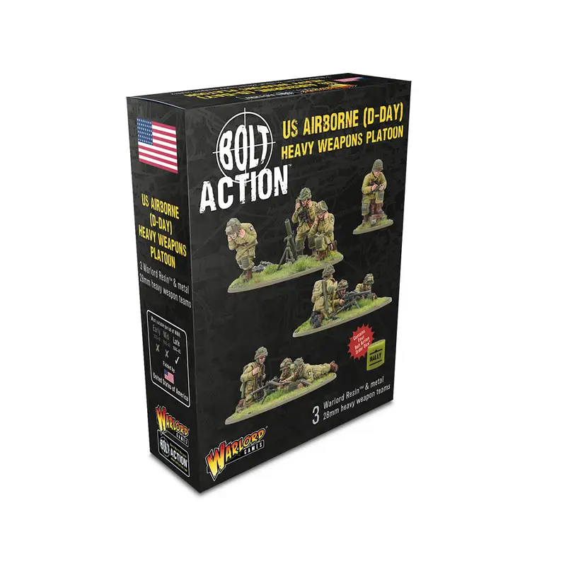 US Airborne (D-Day) Heavy Weapons Platoon - Bolt Action