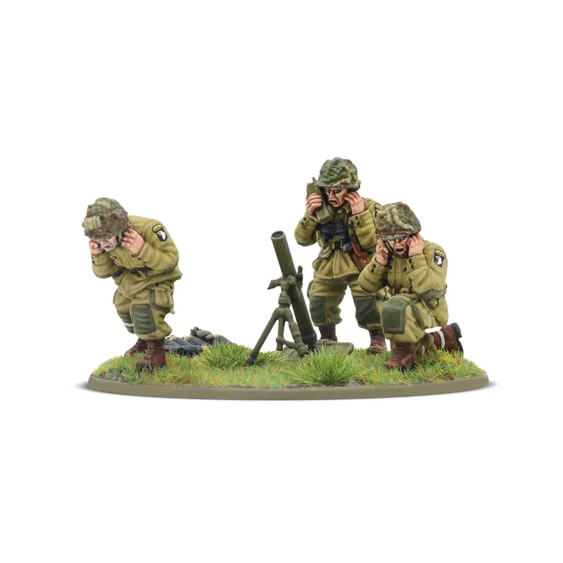 US Airborne (D-Day) Medium Mortar Team - Bolt Action