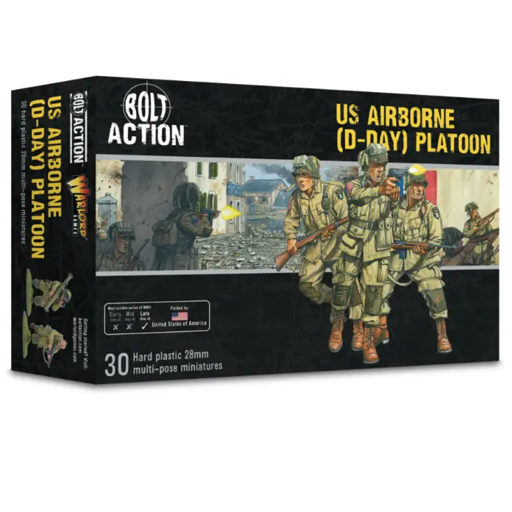 US Airborne (D-Day) Platoon - Bolt Action
