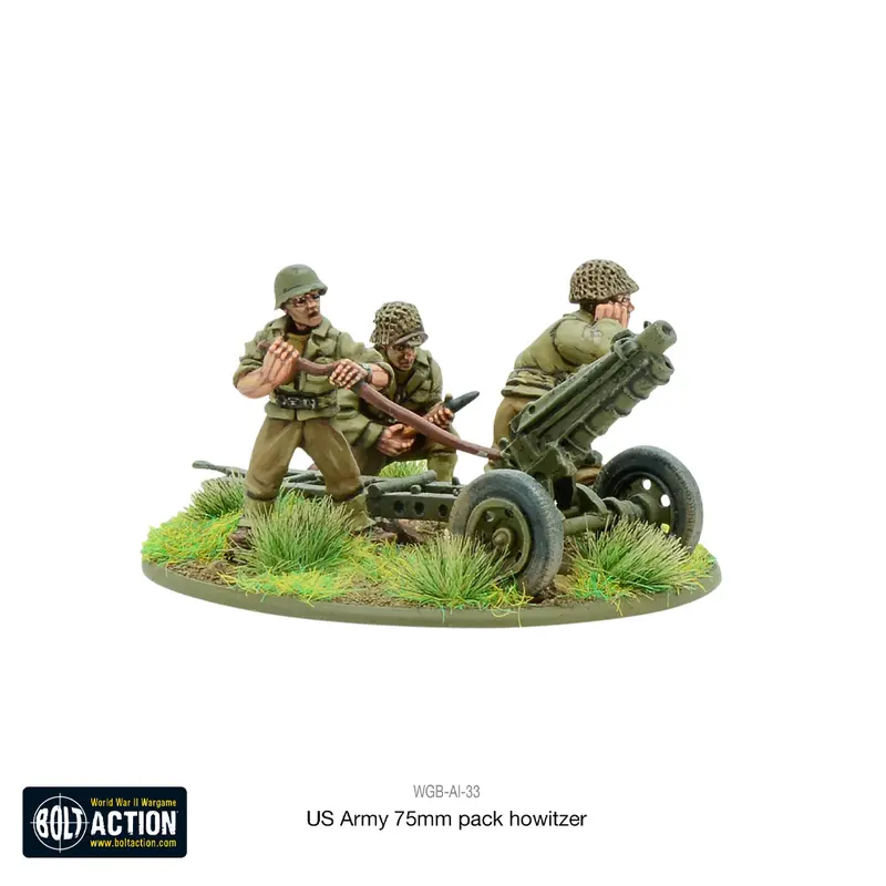 US Army 75mm Pack Howitzer - Bolt Action