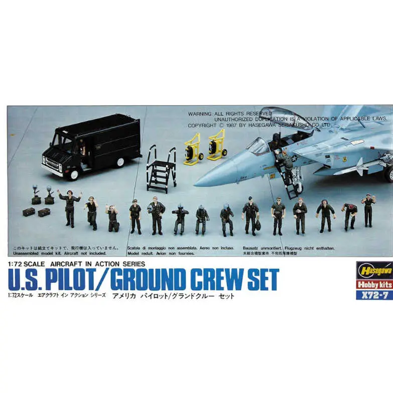 US Pilot Crew Set - Hasegawa 1