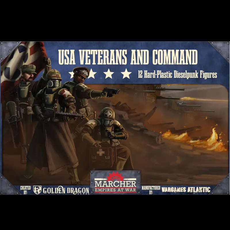 USA Veterans and Command - Marcher Empires at War