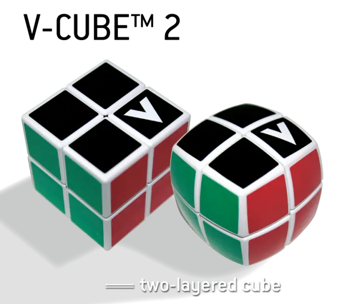 V-CUBE 2 White Flat