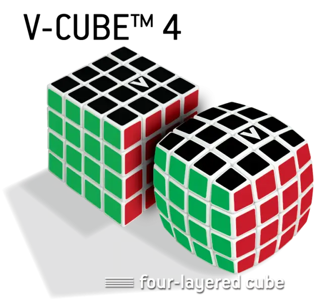V-CUBE 4 White Flat