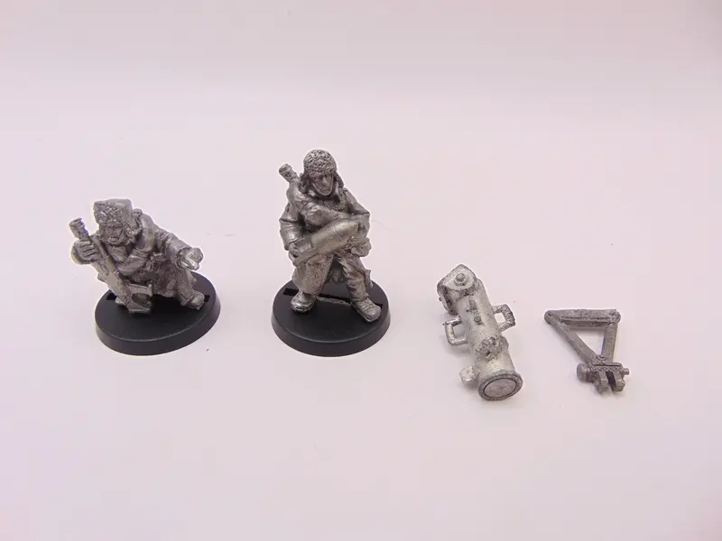 Valhallan Mortar Team