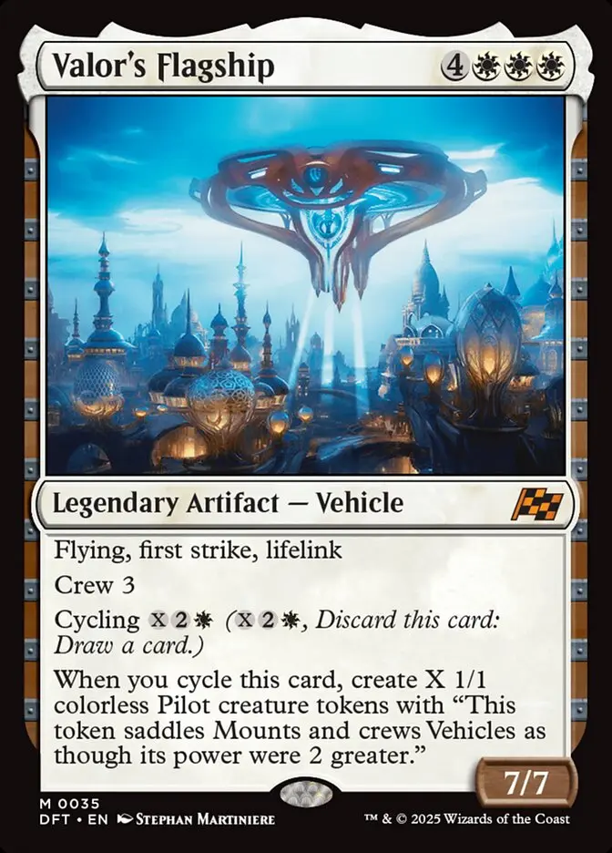 Valor's Flagship Aetherdrift #035