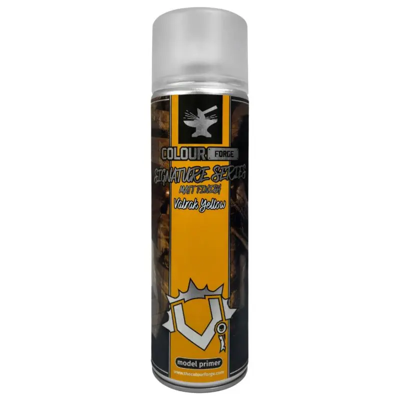 Valrak Yellow Spray - Colour Forge Signature Series Model Primer