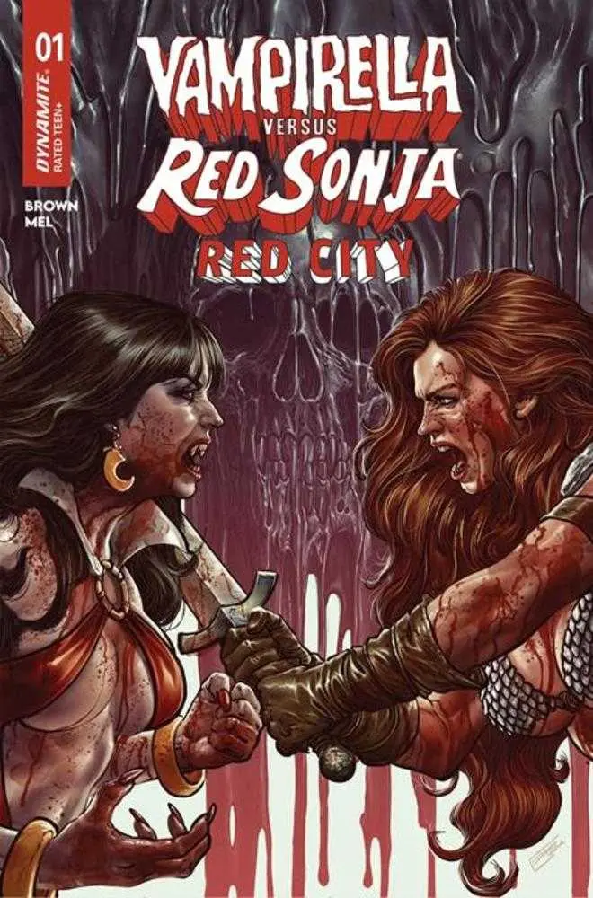 Vampirella vs Red Sonja Red City #1 Cover B Diego Yapur Variant