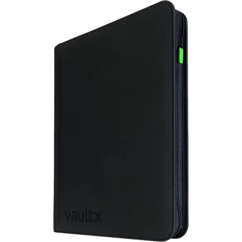 Vault X - 16-Pocket Exo-Tec® XXL - Zip Binder - Black
