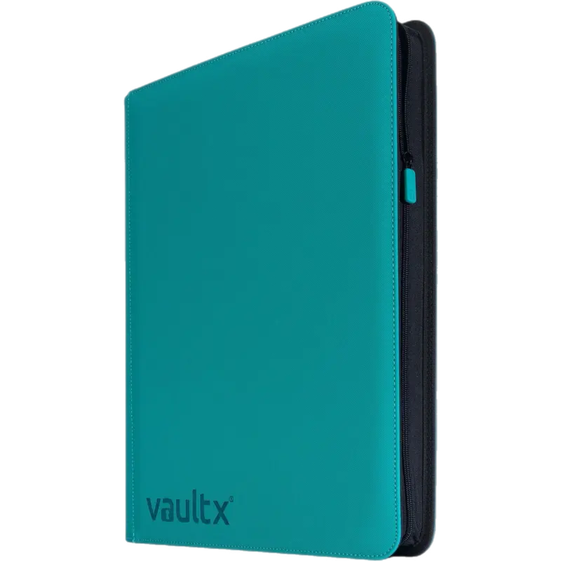 Vault X - 16-Pocket Exo-Tec® XXL - Zip Binder - Ocean Blue