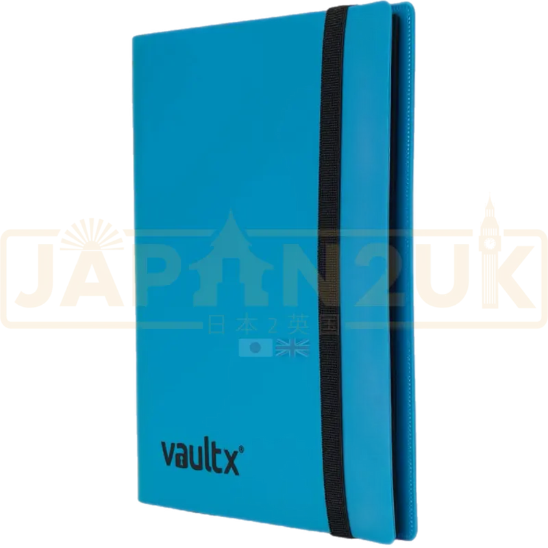 Vault X - 4-Pocket - Strap Binder - Blue