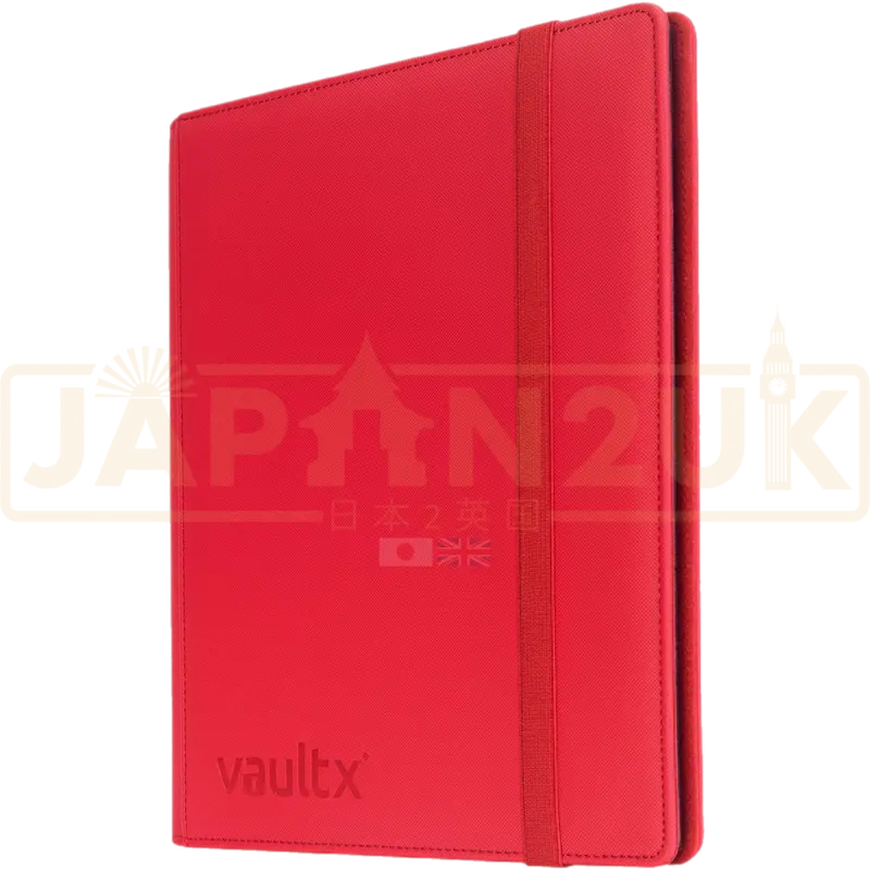 Vault X - 9-Pocket Exo-Tec® - Strap Binder - Fire Red