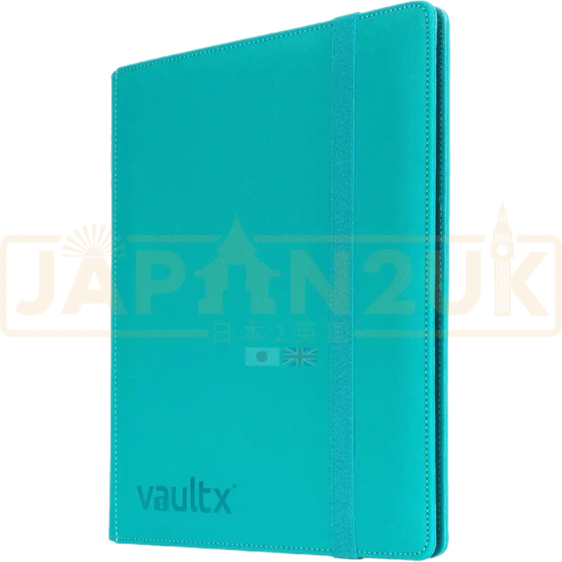 Vault X - 9-Pocket Exo-Tec® - Strap Binder - Ocean Blue