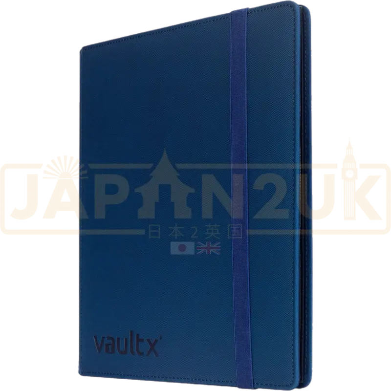 Vault X - 9-Pocket Exo-Tec® - Strap Binder - Royal Blue