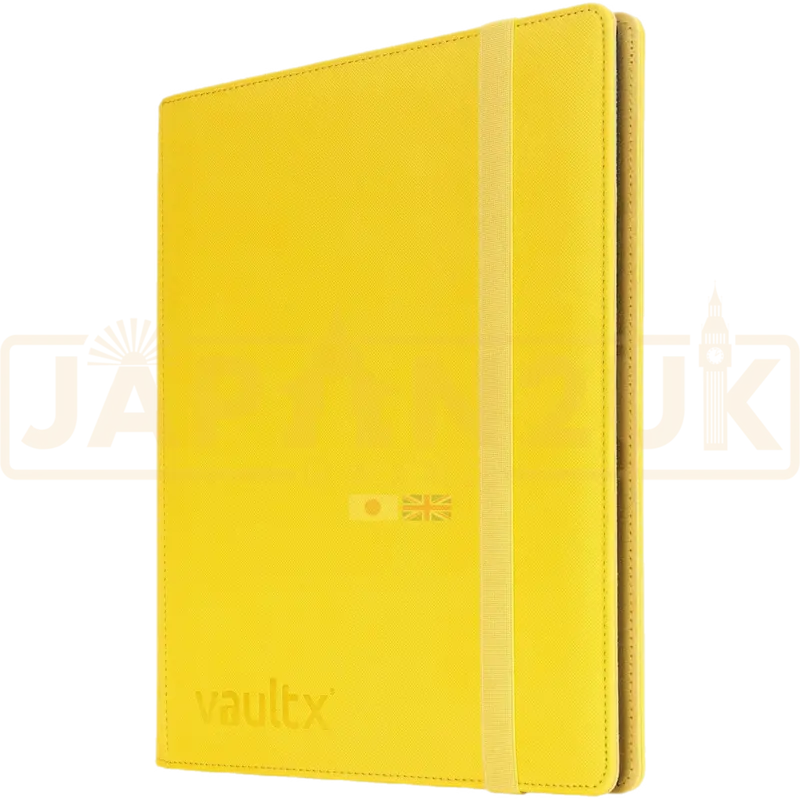 Vault X - 9-Pocket Exo-Tec® - Strap Binder - Sunrise Yellow