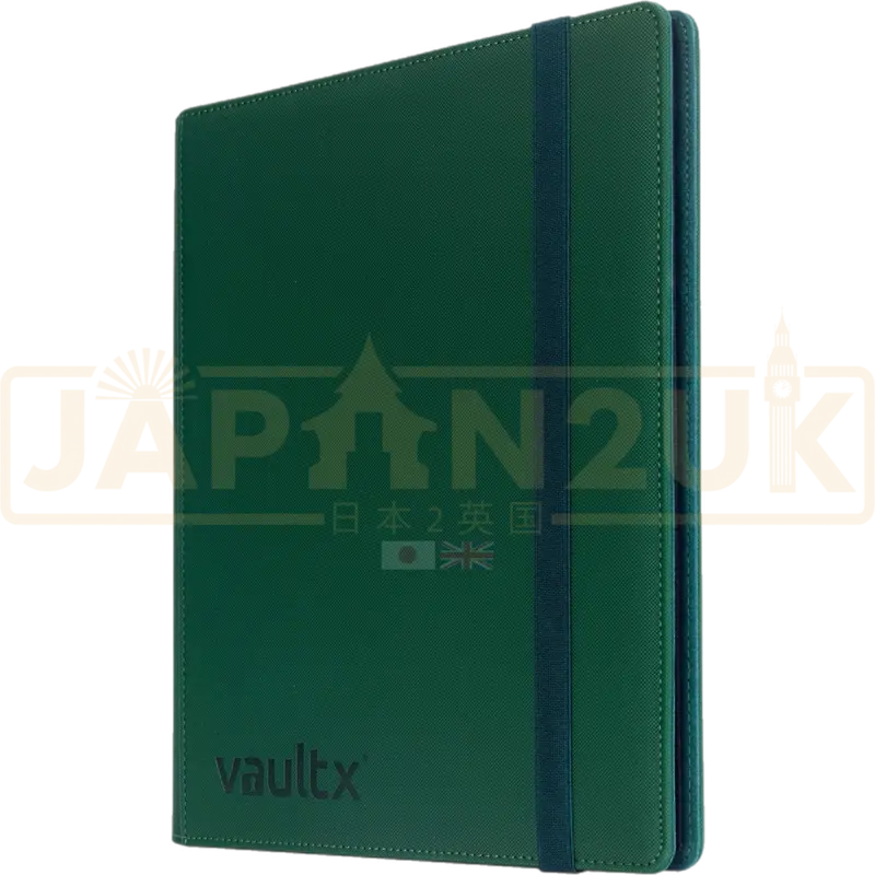 Vault X - 9-Pocket - Strap Binder - Forest Green