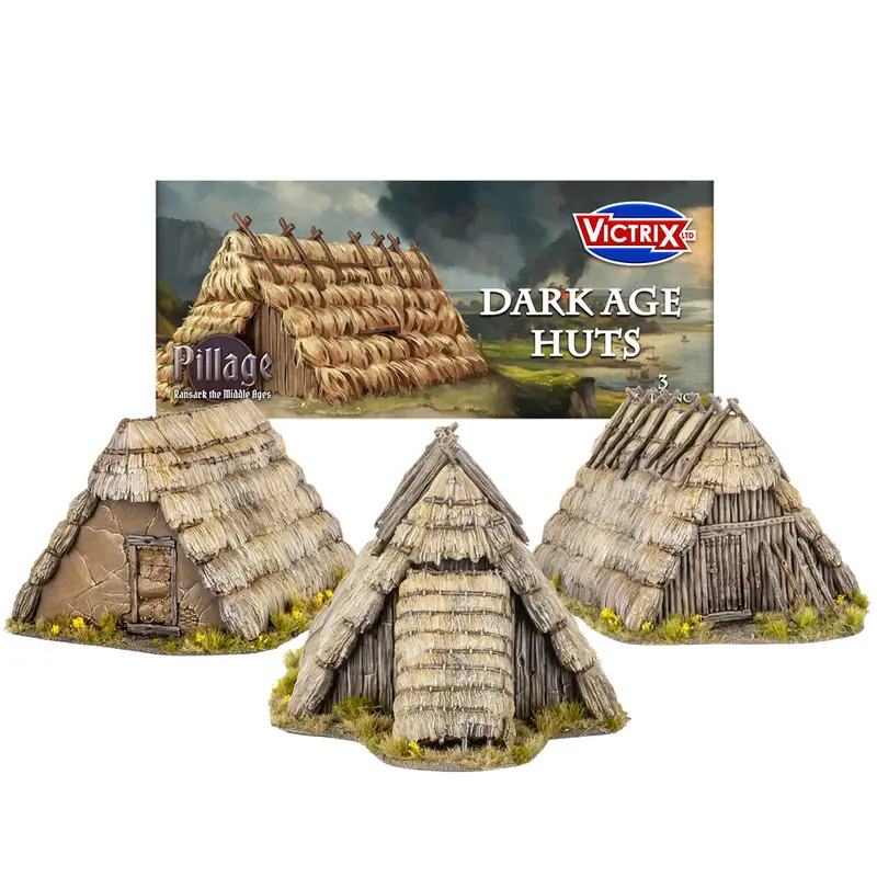 Victrix Dark Age Huts - Pillage