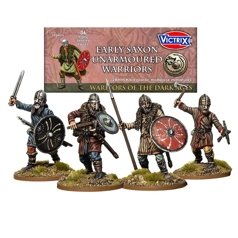 Victrix Early Saxon Unarmoured Warriors