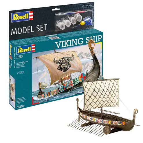 Viking Ship Model Set - Revell 1