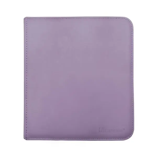 Vivid 12-Pocket Zippered PRO-Binder - Purple