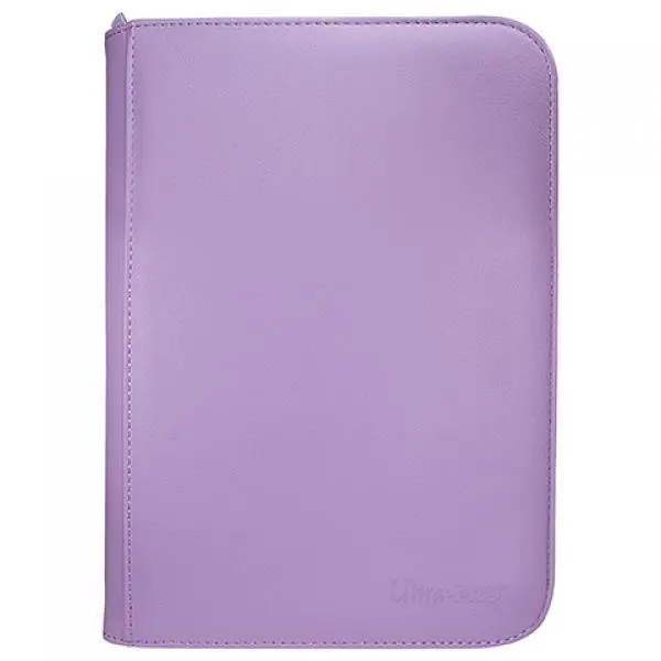 Vivid 4-Pocket Zippered PRO-Binder - Purple
