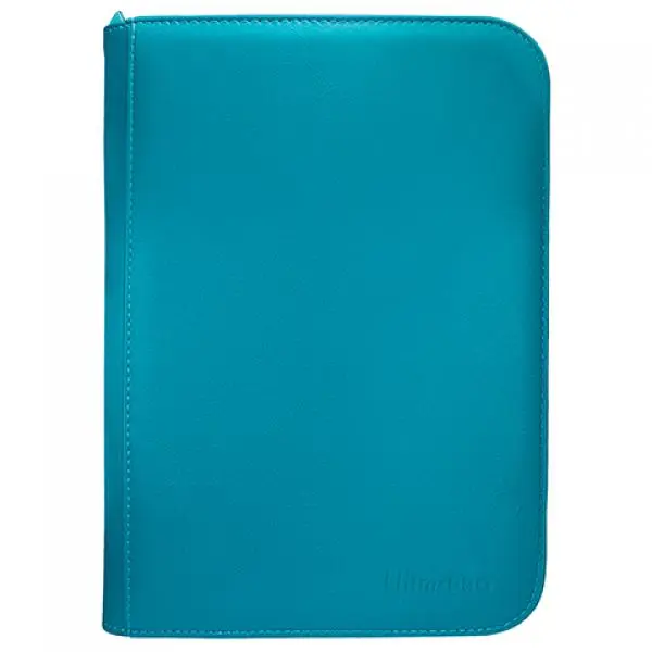 Vivid 4-Pocket Zippered PRO-Binder - Teal