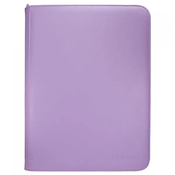 Vivid 9-Pocket Zippered PRO-Binder - Purple