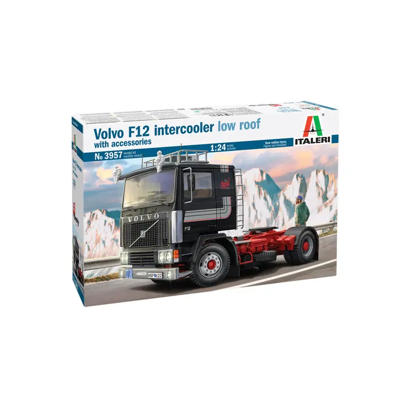Volvo F12 Intercooler Low Roof - Italeri 1/24 Scale Model